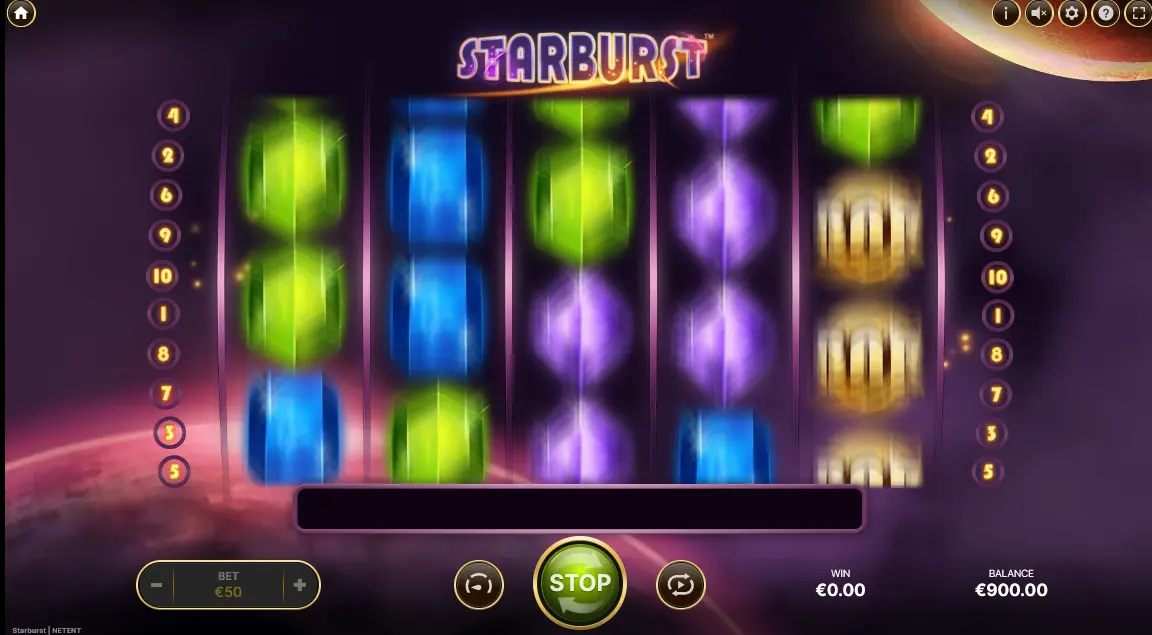 Демонстрационная версия Starburst