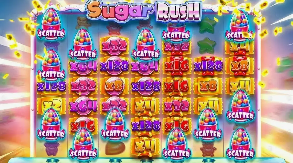 Символы и тематическое оформление Sugar Rush