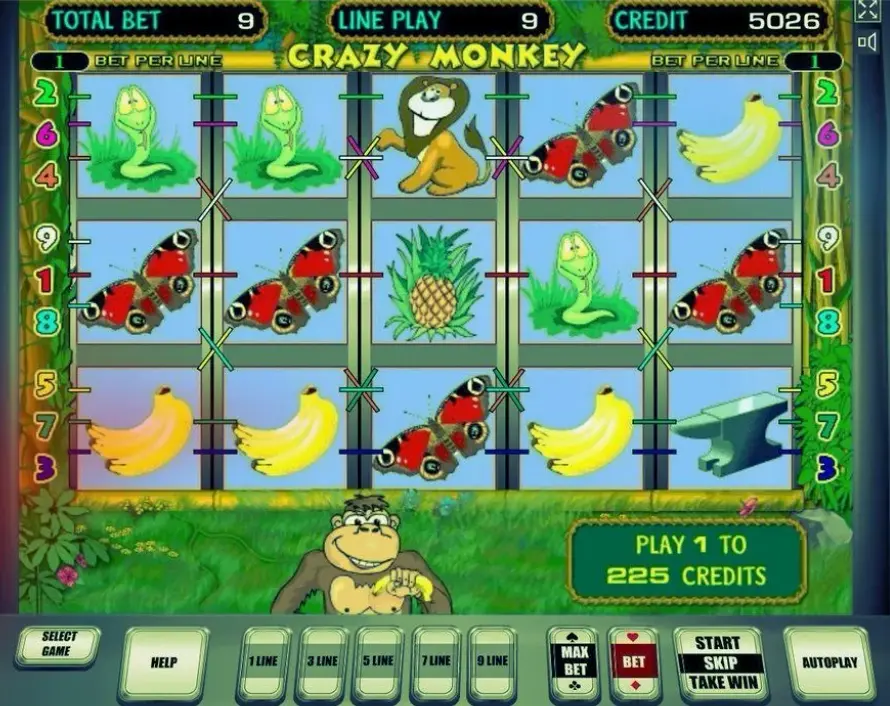 Техническая архитектура Crazy Monkey